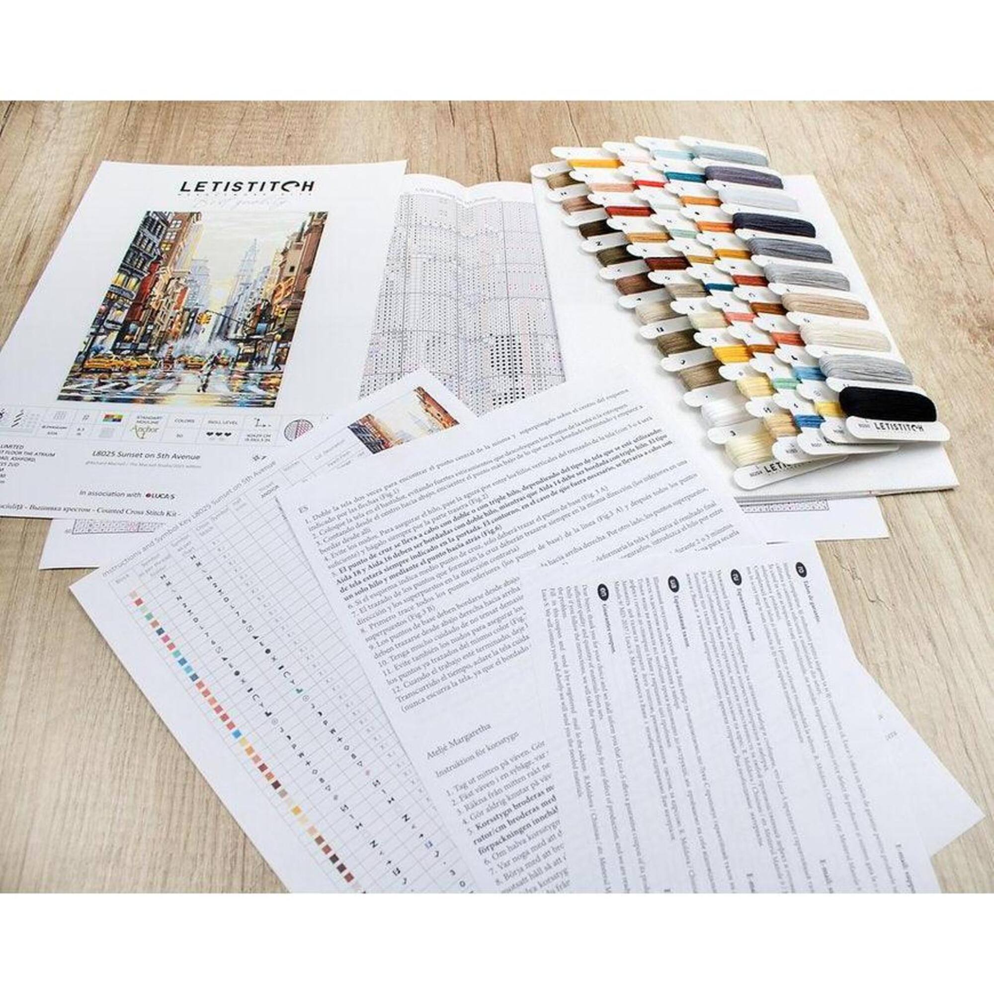 Letistitch Counted Cross Stitch Kit Spring Dreams